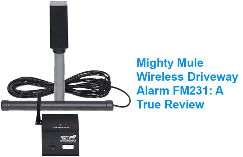 Mighty Mule Wireless Driveway Alarm FM231 , getsecurelife