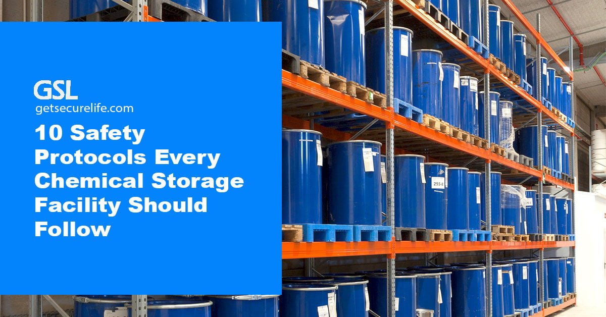 10 Safety Protocols Every Chemical Storage Facility Should Follow